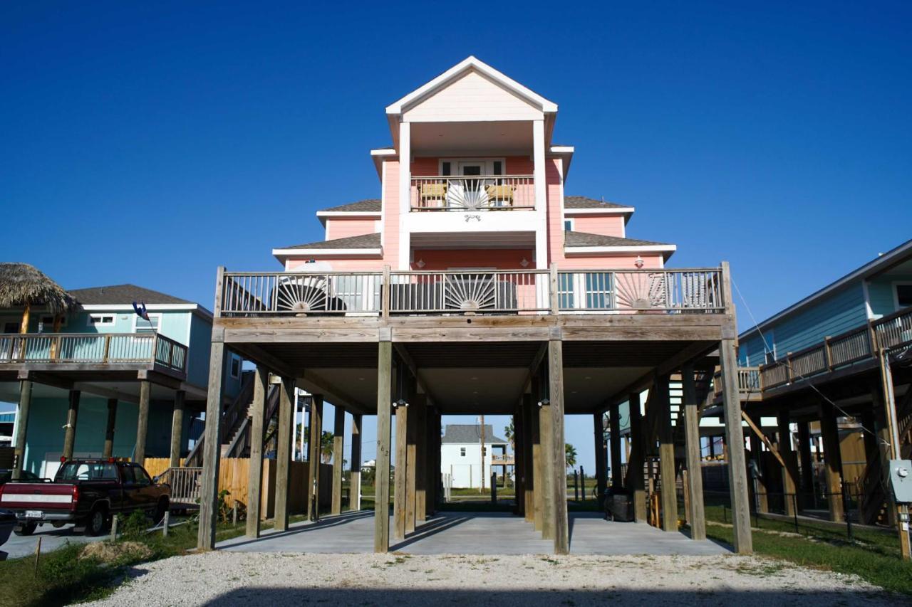 Chic Crystal Beach Escape With Deck - Walk To Beach! Bolivar Peninsula Ngoại thất bức ảnh